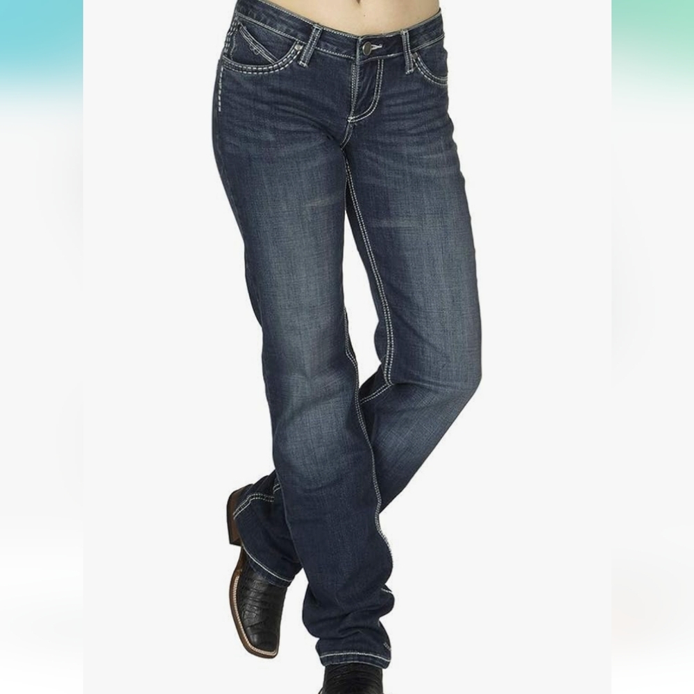 Wrangler Shiloh Low Rise Boot Cut Jeans